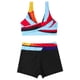 thumbnail image 2 of Traje de baño de bikini con espalda abierta y cintura alta sexy con estampado dividido para mujer de verano Fridja  nalpqowj55940, 2 of 7