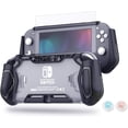 thumbnail image 1 of Switch Lite Protective Case for Nintendo Daily Gift (Ergonomic /Sturdy /Full Protection) Gift Idea Family Happy Hours Black, 1 of 6