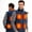Blue, variant on Men's Fleece Heated Vest with 7.4V Battery Size Adjustable Heating Cloth