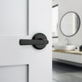thumbnail image 7 of Kwikset 730Phl Perth Privacy Door Lever Set - Black, 7 of 7