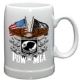 thumbnail image 1 of Patriotic 20 oz. Stoneware Double Flag Eagle Pow (Case of 24), 1 of 1