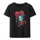 thumbnail image 3 of Scary Movies Scream Horror Halloween tees Gótico Ghostface Killer Graphic Camisetas Hombres Mujeres Ropa tops, 3 of 4