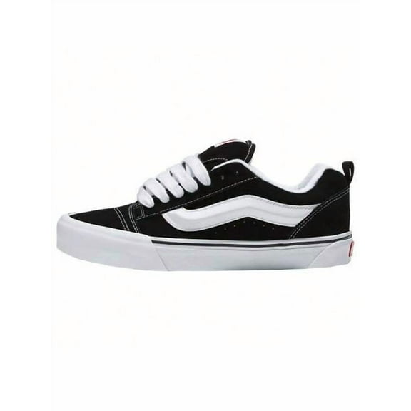 Vans Knu Skool Casual Sneakers Black White Unisex ShoesSize M 4.5 / W6