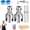 Set, variant on 4-in-1 Water Pipe Wrench, 4 in 1 Pipe Threader, 2026 New Pipe Tapping and Threading Tool, Pvc Pipethreader Set 1/2" + 3/4" for All Electric Drills (2PCS-1/2)