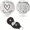 silver Size H L7, variant on Emotional Gift Keychain, Staron Durable Metal Keepsake Password Token, Heartfelt Engraved Personalized Present for Loved Ones Family Friends