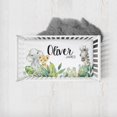 thumbnail image 3 of Leafy Jungle Mudcloth Crib Bedding Set, 3 of 6