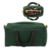 Tool Tote, Canvas Material Hand Tool Storage Bag Portable Heavy Duty Waterproof For Carpentry 20 Inch