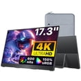 thumbnail image 1 of Monitor portátil cocopar de 17,3" 4K UHD 60 Hz USB-C HDMI, 1 of 9