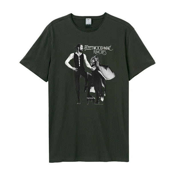 Amplified - Camiseta Rumours Fleetwood Mac para Adultos Unisex (Carbón)