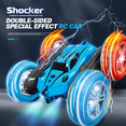 thumbnail image 5 of RC Stunt Cars Remote Control Car Double-Sided Driving 360-degree Flips Rotating Car Toy, 5 of 9
