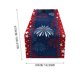 thumbnail image 3 of Patriotic Red White Stars America 4th of July Memorial Day Independence Day Table Runner Decoration for Home Kitchen Holiday Party,12.99x108.27in, 3 of 9