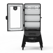 Pit Boss 3-Series Electric Vertical Smoker, Silver Hammertone - PBV3D1