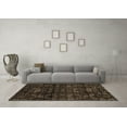 thumbnail image 3 of Ahgly Company Indoor Rectangle Abstract Brown Modern Area Rugs, 3' x 5', 3 of 4