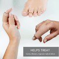 thumbnail image 5 of NatraCure Gel Toe Tube Cushion Sleeves (Small) - 5 Piece Trim-to-Fit Tubing Set - (Relieves and Protects Corns, Blisters, Hammertoes, and Calluses) - 5 Pack, 5 of 9