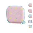 thumbnail image 4 of Guardurnaity Mini caja de auriculares cuadrada bonita, pequeña cremallera fresca, monedero para niños, almacenamiento de llaves, cartera, bolsa de regalo Carteras rosado helado Guardurnaity JJ17334-01, 4 of 6
