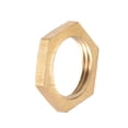 thumbnail image 5 of Unique Bargains G3/8 Lock Nut, Hex Brass Female Locknut for Plumbing 2 Pack, 5 of 5