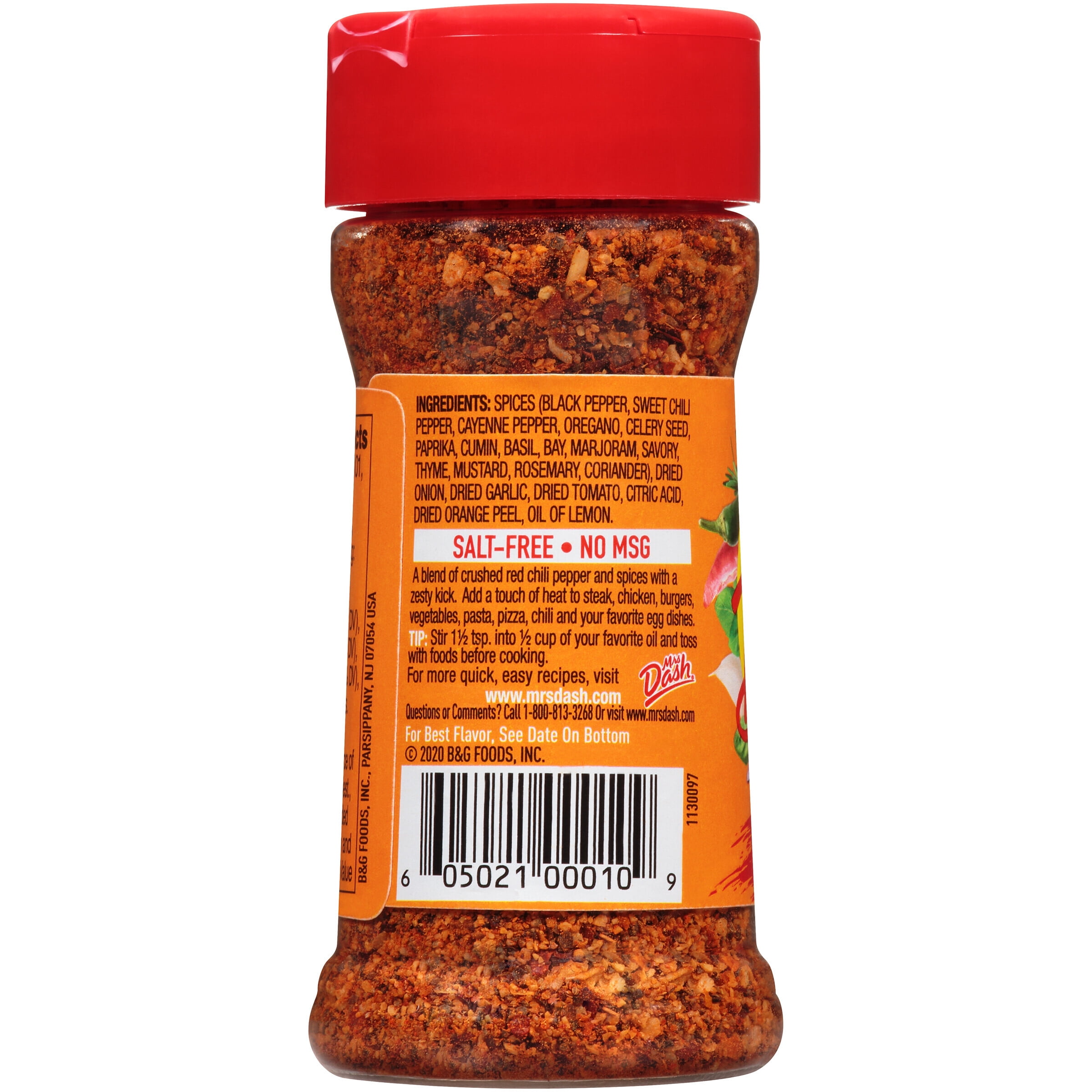 Dash Extra Spicy Salt Free Seasoning Blend-2.5 oz. - Healthy Heart Market
