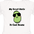 thumbnail image 4 of Inktastic Cool Beans Great Uncle Boys or Girls Long Sleeve Baby Bodysuit, 4 of 5