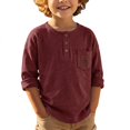 thumbnail image 2 of LNMQLPDBS Tops for Teens Girls Size 8 Tops Girls Dance Top Trendy Shirts Red Tshirt Girls Undershirts Size 10-12 Cute Winter Clothes, 6-7 Years, 2 of 5