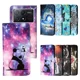 thumbnail image 5 of Funda de cuero con tapa para Samsung Galaxy A32 4G A33 A34 A35 A40 A41 A42 A50 A51 A52 A53 A54 A55 A520 Linda funda con billetera estampada, 5 of 5