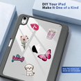 thumbnail image 6 of Case for iPad (A16) 11th Generation 11 Inch 2025, iPad 10th Generation Case 10.9 Inch 2022 with Pencil Holder,Slim Protective Cover with Clear Back Shell,Auto Wake/Sleep, Space Gray, 6 of 16
