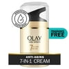 Olay Total Effects Face Moisturizer, Fragrance-Free, Everyday Care for All Skin, 1.7 fl oz