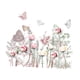 thumbnail image 3 of de pared de flores y mariposas, decoración del hogar, decoración de pared, calcomanía de pared para habitación de niños, 3 of 8