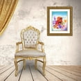 thumbnail image 3 of Sheena Pike Art 20x24 Gold Ornate Wood Framed with Double Matting Museum Art Print Titled - I Burn for You Love Birds, 3 of 4