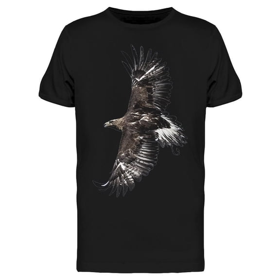 Closeup Of Flying Golden Eagle Tee Men's -Image by Shutterstock