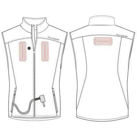 Tourmaster Synergy 7.4V Veste Chauffante à Batterie (Petit) (Petit)