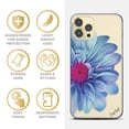 thumbnail image 4 of Case Yard iPhone-11-Pro Case Clear Soft & Flexible TPU Ultra Low Profile Slim Fit Thin Shockproof Transparent Bumper Protective Cover Drop Protective Cell Phone Cases (Mona Lisa Flower), 4 of 8