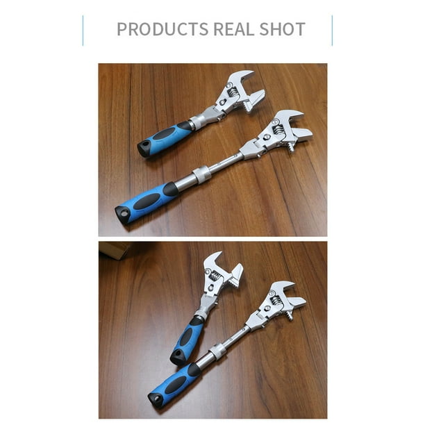 TFixol Multifunctional Retractable Adjustable Wrench Household