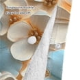 thumbnail image 4 of Kid Hooded Beach Towel Bath Poncho Towels Soft Absorbent Quick Dry for Boy Girl Blue Peach 3d Flowers S, 4 of 7
