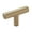 Golden Champagne, variant on Amerock Bar Pulls 1-15/16 inch (49mm) Length Golden Champagne Cabinet Knob - 10 Pack