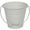 White, variant on ITALIA 6-Pack,Heavy Duty, Quality Metal Bucket, 3.7 Quart Color Green Size 7.5 x 7.5 6-Pack
