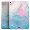 thumbnail image 2 of DesignSkinz Marbleized Pink and Blue Paradise V482 Full-Body Skin Decal Wrap Cover for iPad Pro 11” 3rd/4th Gen (A2377/A2459/A2759/A2435), 2 of 4