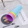 thumbnail image 3 of Dosaele /1x Plastic Cups Reusable Water Cups Beverage Drinking Cup Mug For Home Use K59C T7B3, 3 of 9