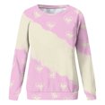 thumbnail image 4 of Durtebeua Women'S Sweatshirts With Pockets Long Sleeve Graphic Print Pullover Tops, 4 of 4