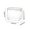 A White, variant on RRCSS Large Capacity Spice Box,Condiment Storage Container For Kitchen Organization,Sugar,Salt,Herbs,With Clear Lid,Durable Plastic,Easy Access And Space Saving Design