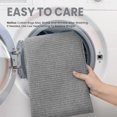 thumbnail image 3 of Woven Area Rug x Ft Washable Rugs for Entryway Non Slip Braided Throw Rugs Bedroom Rugs Cotton Entry Rug Cotton Floor Carpet for Bedroom Dining Room Living Room Orange/Tan/, 3 of 8