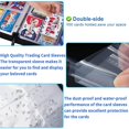 thumbnail image 4 of Carpeta para cartas Tyyfnn de 9 bolsillos, capacidad para 900 cartas, impermeable, 4 of 7