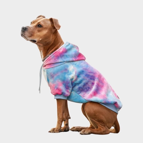 Sudadera con capucha para perro Spark Paws Premium Stretch, cálida, talla 2XL