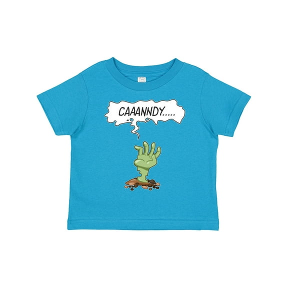Inktastic "caaaanndy...." Halloween Zombie Hand Boys or Girls Toddler T-Shirt