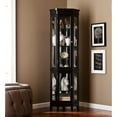 thumbnail image 2 of SEI Furniture Essex Corner Curio in Black, 2 of 5