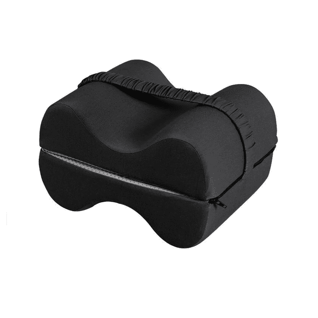 Almohada para Piernas Rodillas Ortopédica Ergonómica Multifunción, MaluberoNEGRO