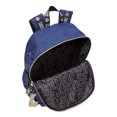 thumbnail image 4 of Justice Girls 17" Laptop Backpack with Lanyard Navy Blue Gold, 4 of 4