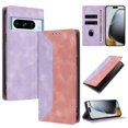 thumbnail image 1 of Phone Case for Google Pixel 8 Pro FOXDOCK Premium Leather,Creative Dual-Color Cover with Card Slot,Shockproof, 1 of 7