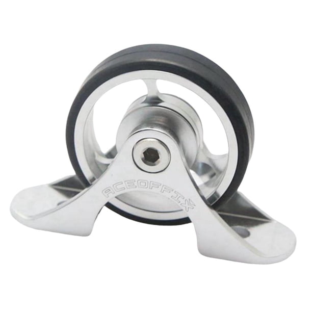 Guardabarros ligero para aparcar bicicletas plateado Astilla