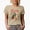 Tan, variant on Furry & Bright with Vintage Christmas Tree, Dogs & Presents Art Merch Gift, White T-Shirt, Small
