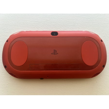 Authentic PlayStation Ps Vita Slim 2000 Console WiFi - Flare Red - Excellent Condition